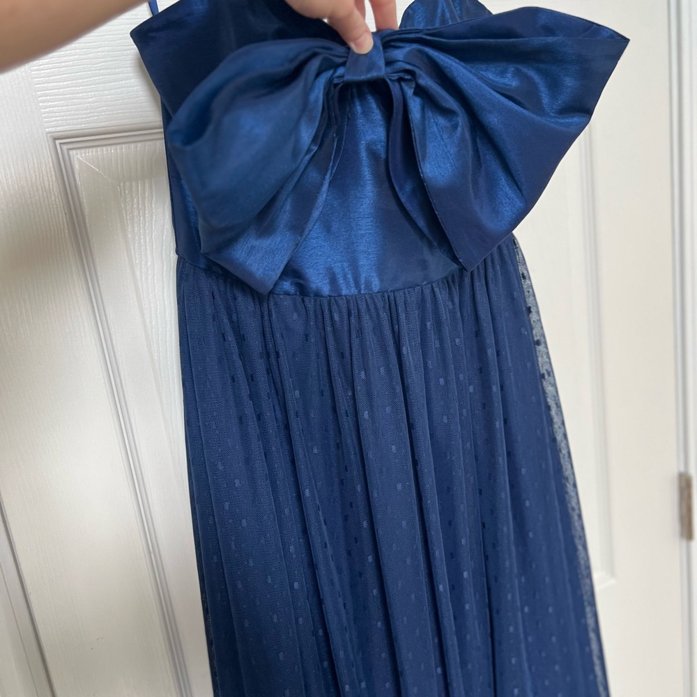 Midnight Blue Anthropologie Dress - Picture 7 of 8